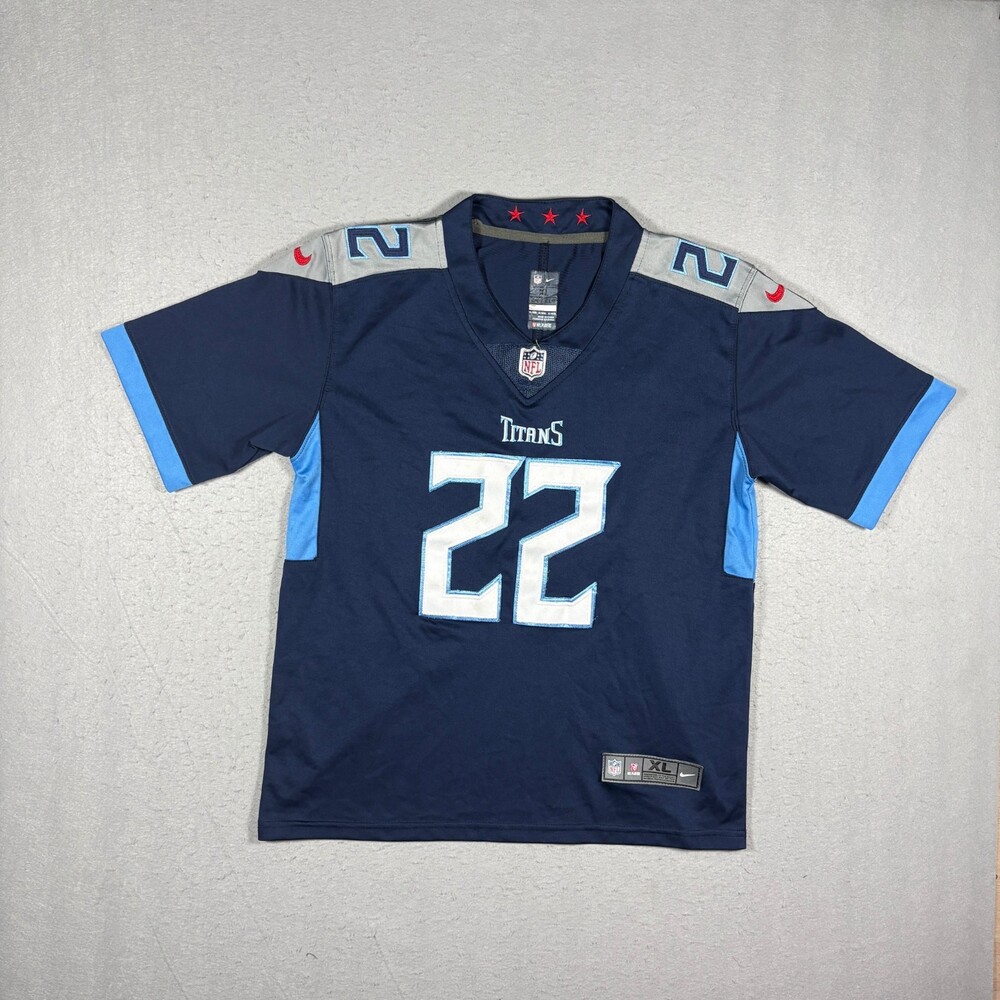 Nike On Field Derrick Henry NFL Tennessee Titans Jersey Youth XL